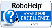 RoboHelp Award Logo